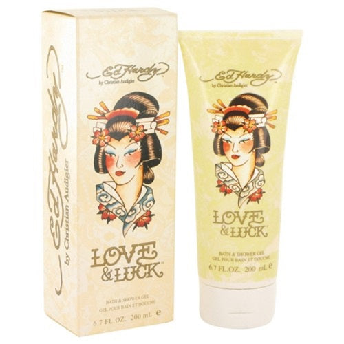 Ed Hardy by Christian Audligler Love & Luck Bath and Shower Gel, 6.7 oz