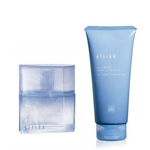 Yves Rocher Altika 2-pc Gift Set contains: Altika EDT, 2.5 oz & Altika Hair & Body Shampoo, 6.7 oz.