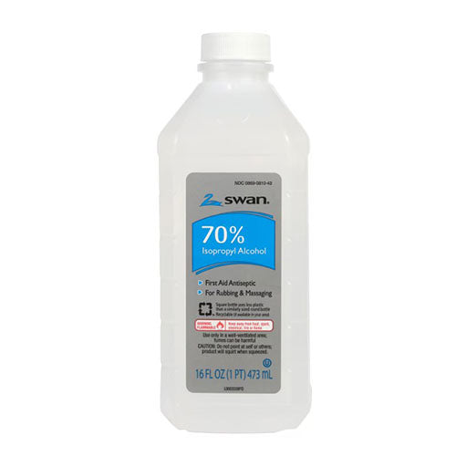 Swan 70% Isopropyl Alcohol, 16 oz