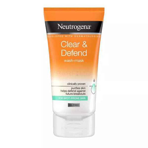 Neutrogena Clear & Defend Wash-Mask, 5.07 oz