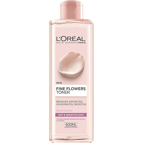 L'Oreal Fine Flowers Cleansing Toner, 400 ml