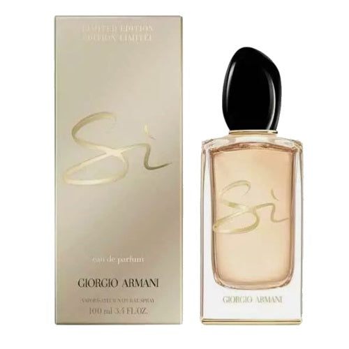 Giorgio Armani SI Eau De Parfum Spray Limited Edition, 3.4 oz - Extremely Rare