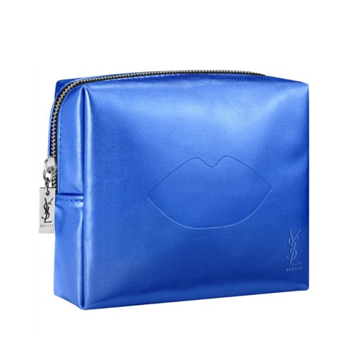 Yves Saint Laurent Beaute Blue Cosmetic Bag