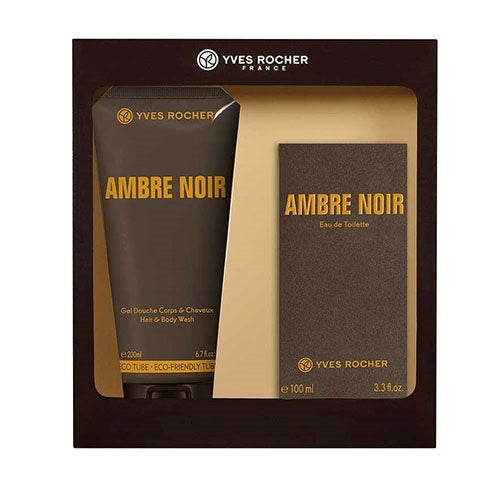 Yves Rocher Ambre Noir 2-pc Fragrance Gift for Men