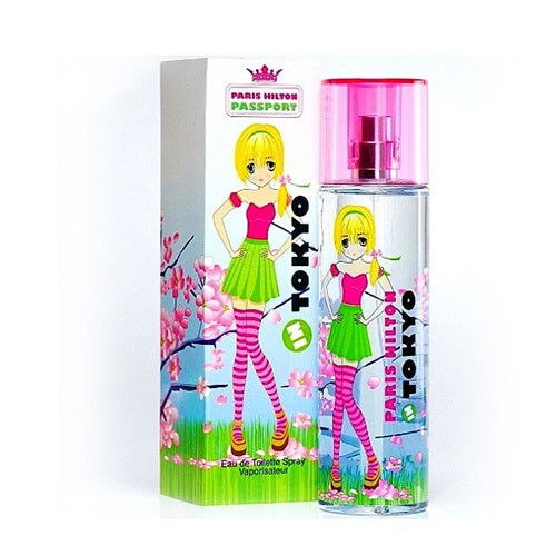 Paris Hilton Passport in Tokyo EDT, 3.4  oz