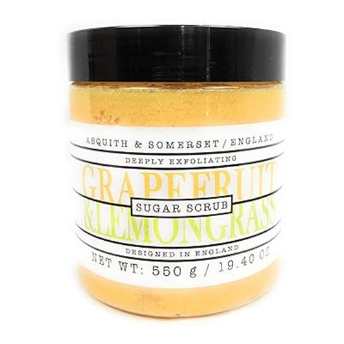 Asquith & Somerset England Grapefruit & Lemongrass Sugar  Scrub, 19.40 oz