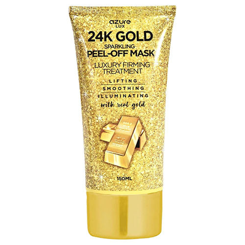 Azure Lux 24K Gold Sparkling Peel-Off Mask , 150 ml