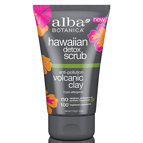 Alba Botanica Hawaiian Detox Cleanser Volcanic Clay, 6 oz