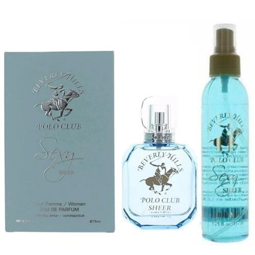 Beverly Hills Polo Club Sexy Sheer EDP, 2.5 oz -Free Body Mist, 2.5 oz