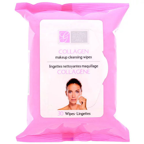 Global Beauty Care Collagen Makeup Cleansing Wipes, 30 wipes