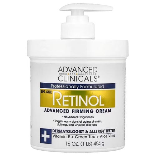 Advannced Clinicals Retinol Advanced Firming Cream, 16 oz