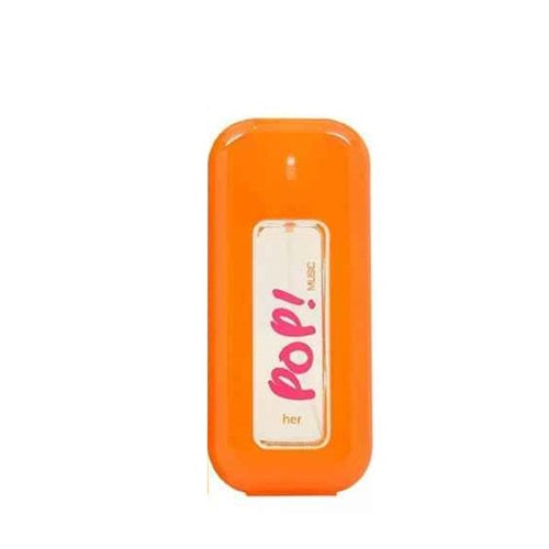 FCUK POP! Music Her, EDT, 3.4 oz-Full 85%-New