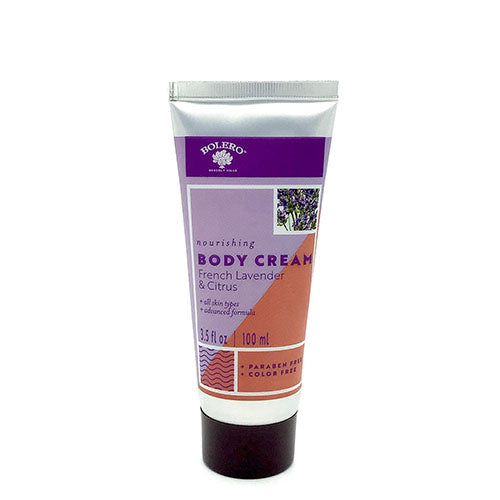 Bolero French Lavander & Citrus Nourishing Nourishing Body Cream, 2.5 oz